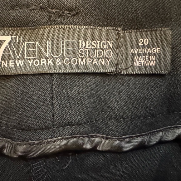 New York & Company Women's Black Dress Pants (Size 20) - Picture 4 of 8